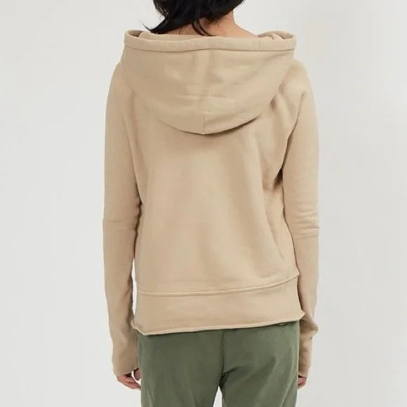 Nili Lotan Janie Hoodie in Khaki, New, $275 MSRP - Picture 4 of 8
